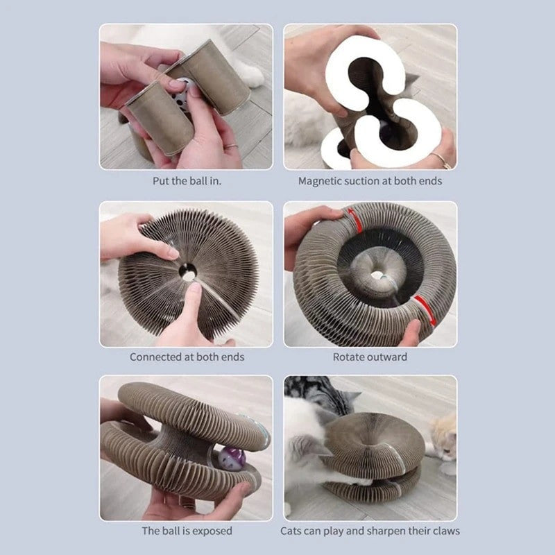 Cat Scratcher - We recommend getting two or more to link together for extra fun