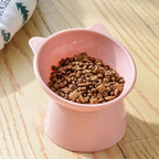 Elevated Pet Bowl for Dogs and Cats - Cervical Vertebra Protection