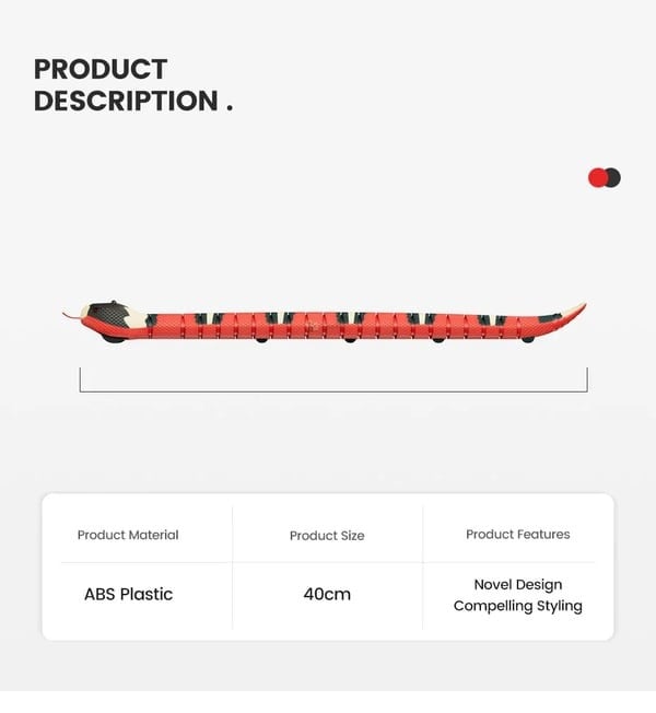 Smart Sensing Snake Toy