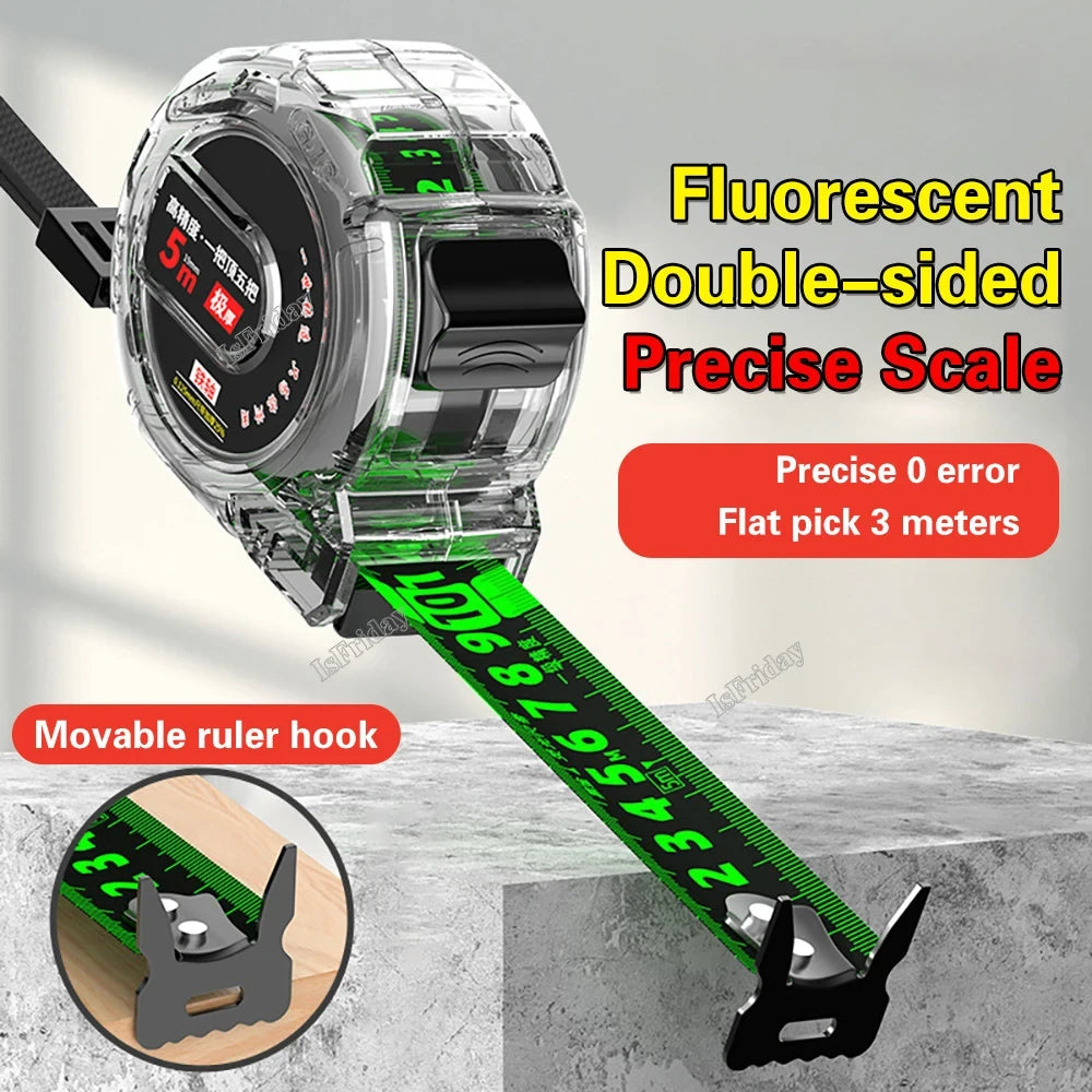 Fluorescent Double-Sided Precise Scale