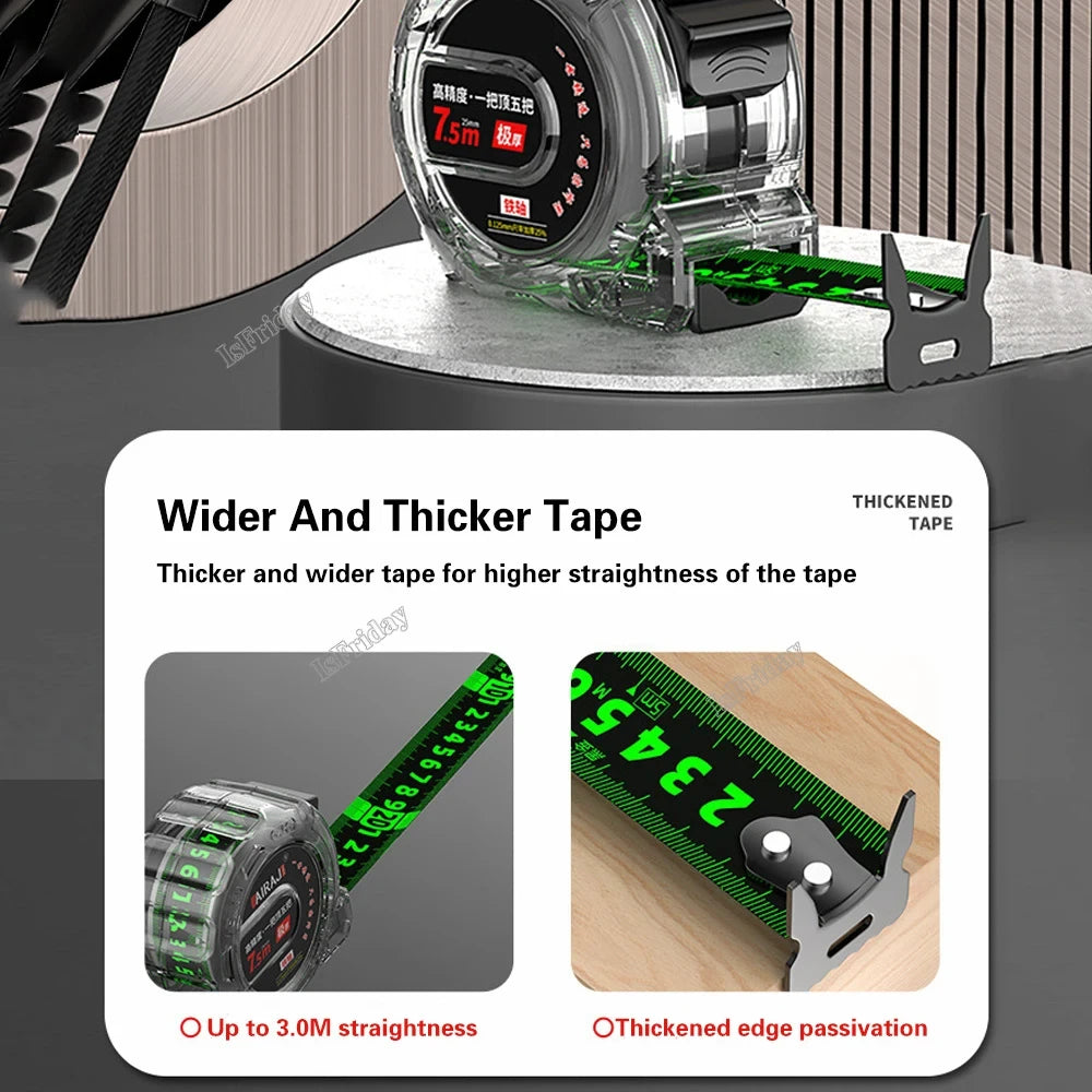 Fluorescent Double-Sided Precise Scale