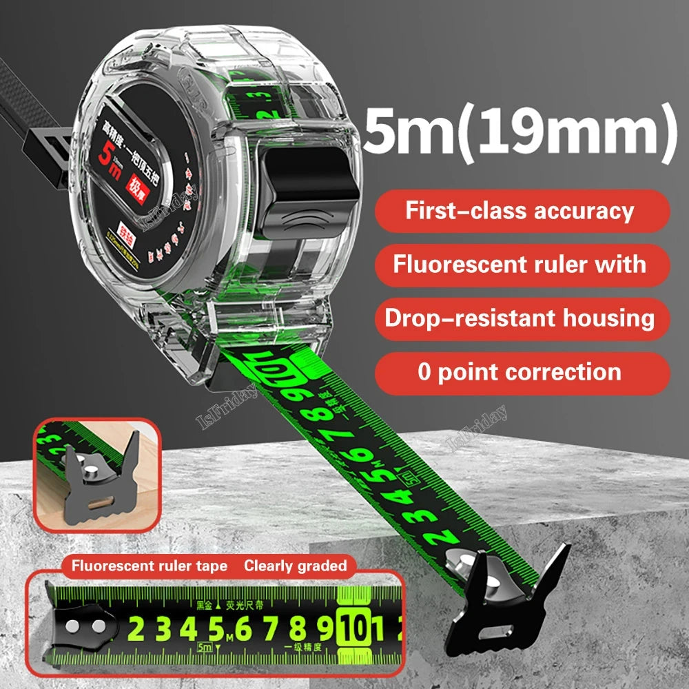 Fluorescent Double-Sided Precise Scale