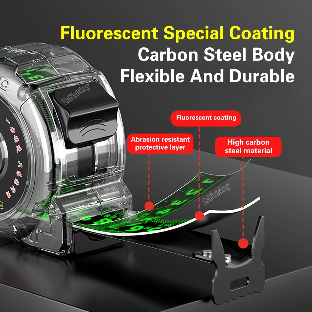 Fluorescent Double-Sided Precise Scale