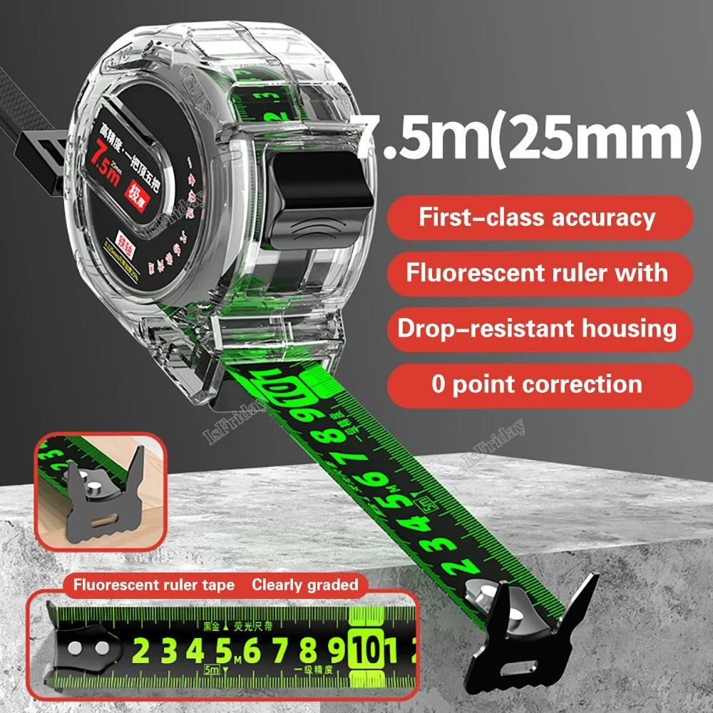 Fluorescent Double-Sided Precise Scale