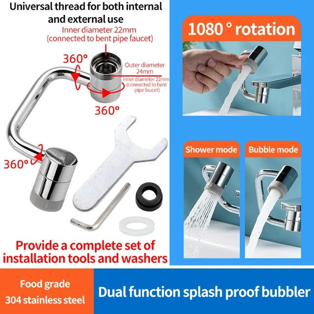 Rotating Sink Tap