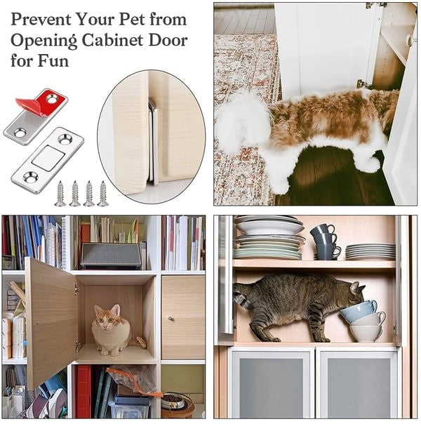 Ultra-thin Invisible Cabinet Door Magnets