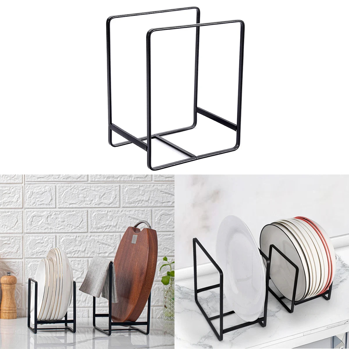 Multi-Purpose Kitchen Pot, Plate, Bowl & Dish Drainage Organizer