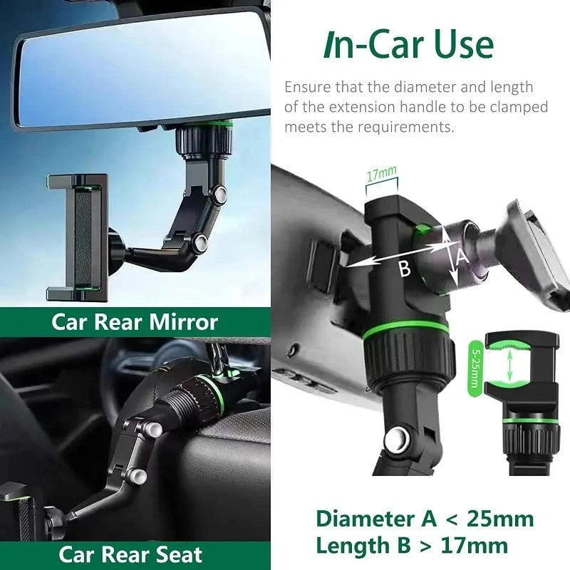 1080 Degree Rotatable Universal Phone Holder