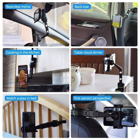 1080 Degree Rotatable Universal Phone Holder