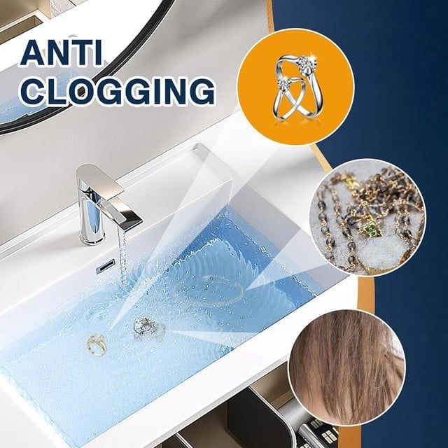 2-in-1 Pop-Up Sink Stopper & Drain Filter