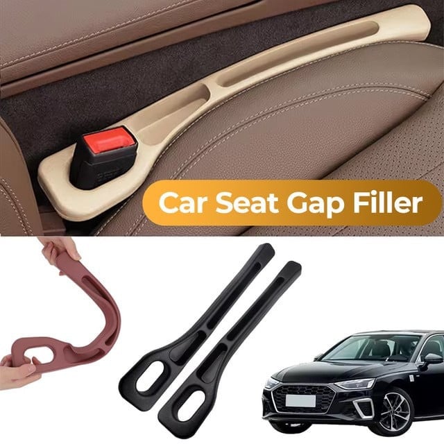 Car Seat Gap Filler - Stop Drops & Keep Your Car Organized - Set of 2 Pcs
