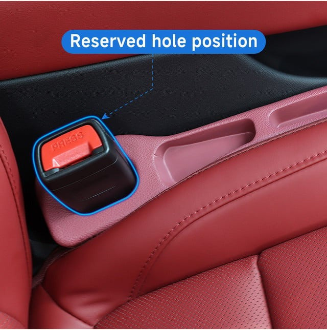 Car Seat Gap Filler - Stop Drops & Keep Your Car Organized - Set of 2 Pcs