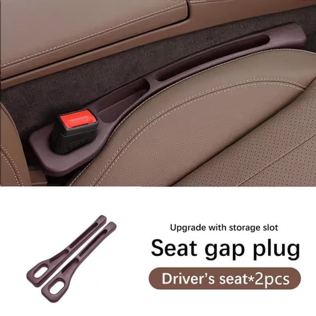 Car Seat Gap Filler - Stop Drops & Keep Your Car Organized - Set of 2 Pcs