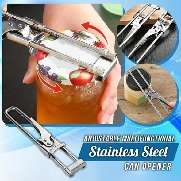 Adjustable Stainless Steel Can Opener