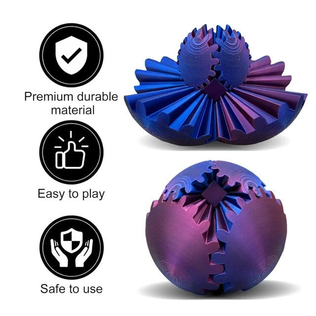 The Twisting Magic Gear-Globe