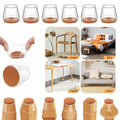Transparent Chair Leg Floor Protector