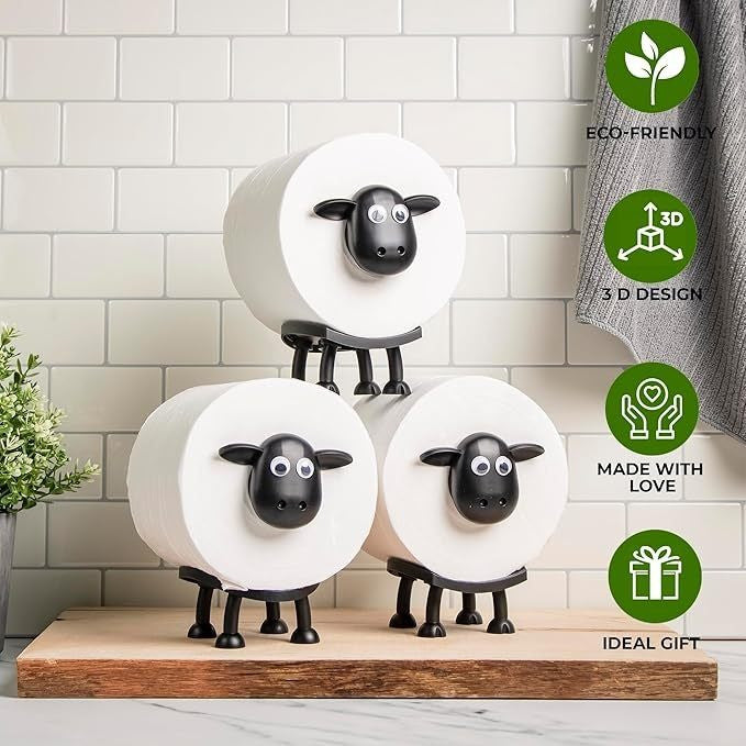 Sheep Toilet Roll Holders