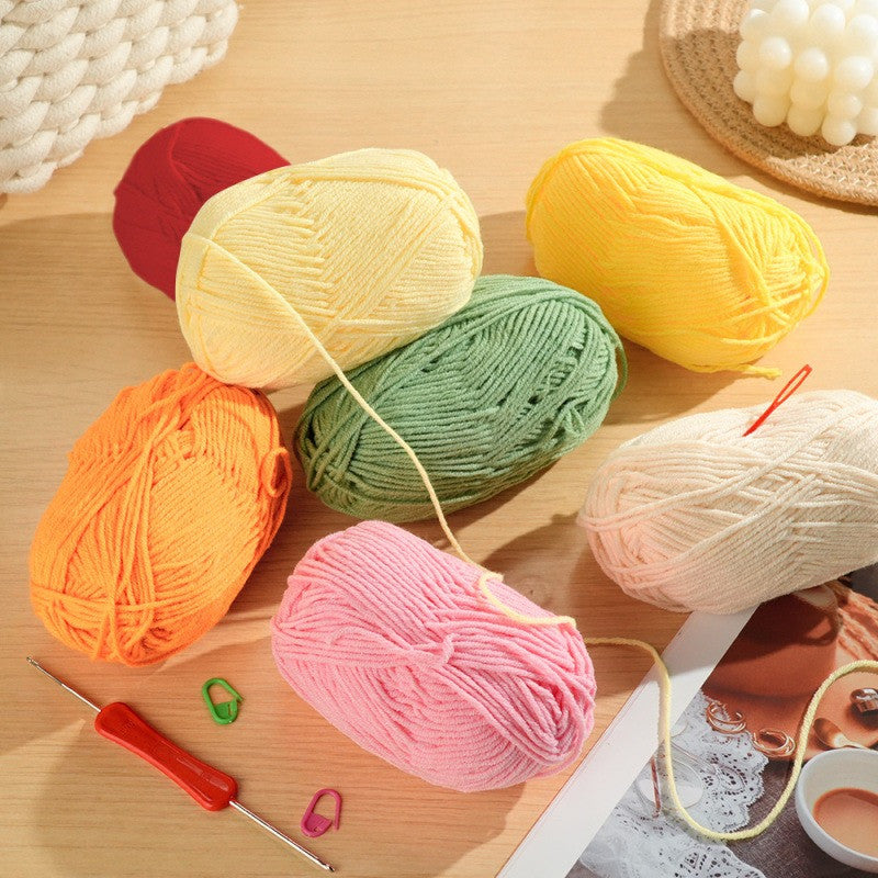 Hand-Knitted Rose Blanket DIY Kit & Ready-Made Gift for Your Loved One