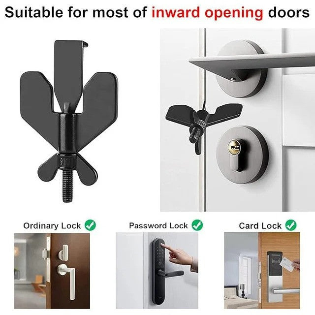 Portable Door Lock - Your Compact Guardian for Security and Peace of Mind