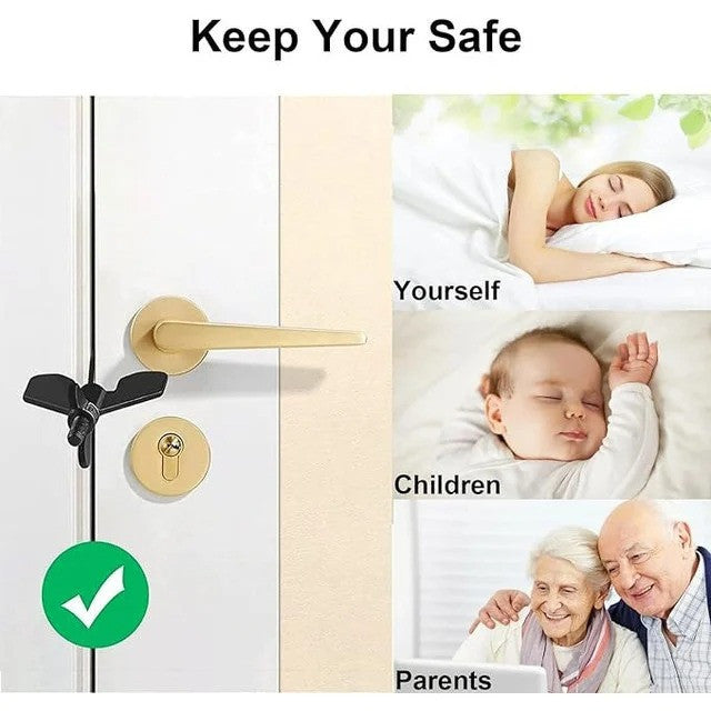 Portable Door Lock - Your Compact Guardian for Security and Peace of Mind