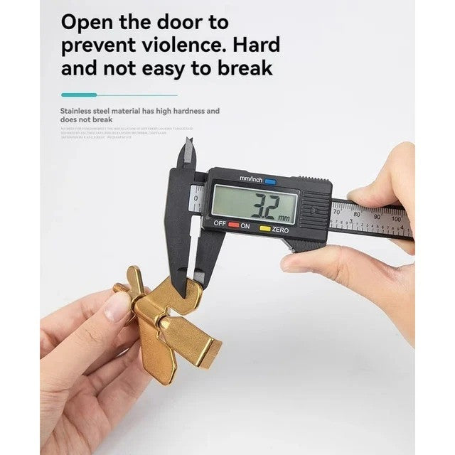 Portable Door Lock - Your Compact Guardian for Security and Peace of Mind