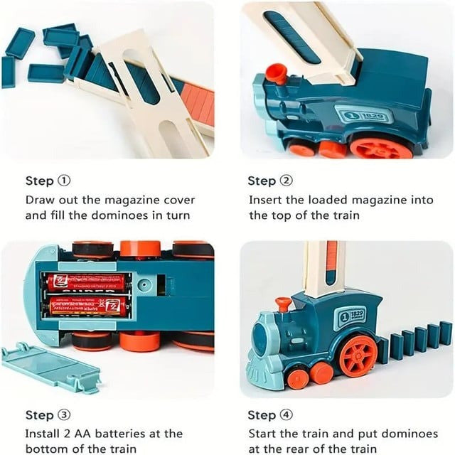 Domino Train Smart Kid Toy