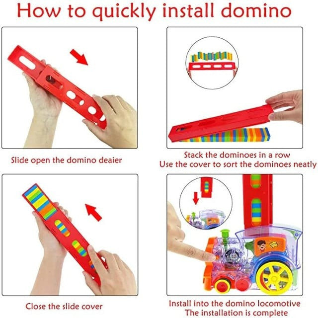 Domino Train Smart Kid Toy