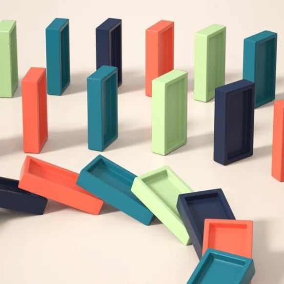 Domino Train Smart Kid Toy