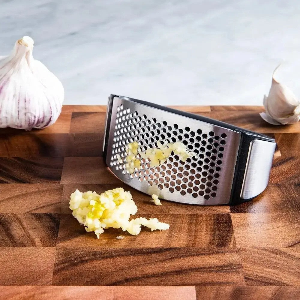 Stainless Steel Garlic Press