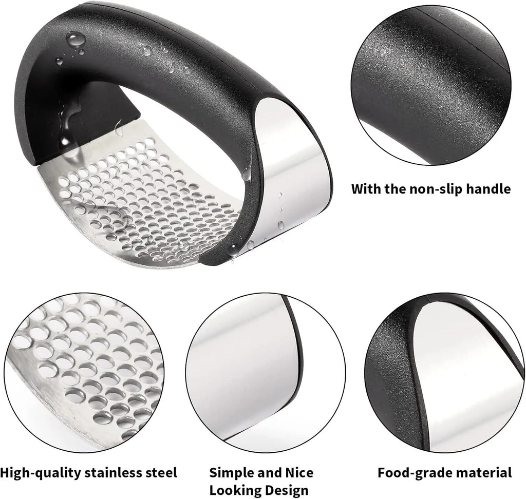 Stainless Steel Garlic Press