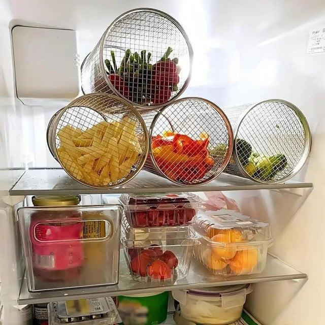 Rolling Grilling Basket