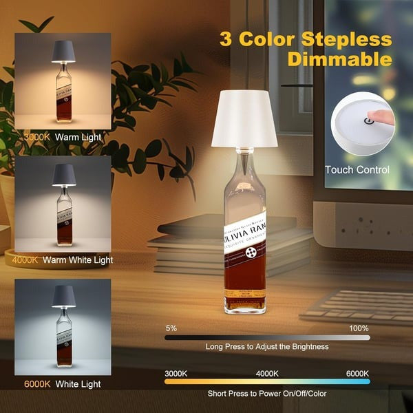 Wireless Bottle Lamp