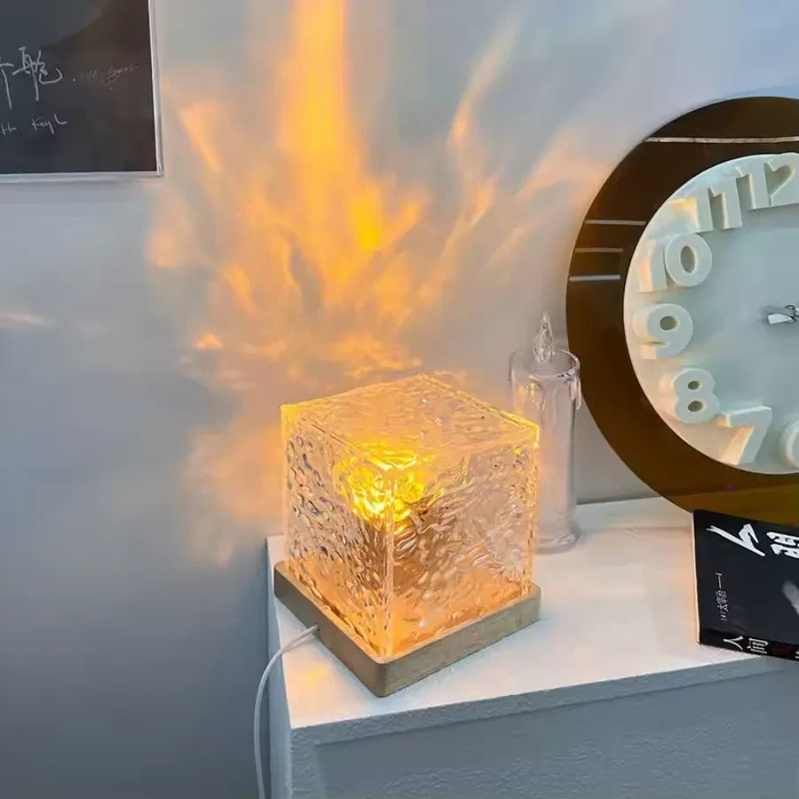 Water Ripple Projector Cube