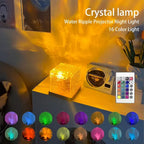 Water Ripple Projector Cube