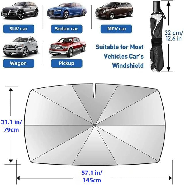 Car Windshield Sun Shade Umbrella - Buy 2 Get Free Shipping