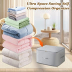 Ultra Space-Saving Self Compression Organizer