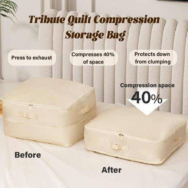Ultra Space-Saving Self Compression Organizer