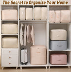 Ultra Space-Saving Self Compression Organizer