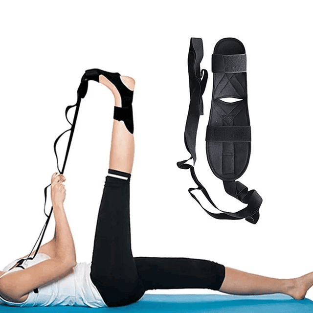 Stretching Strap with Loops and Detachable Foot
