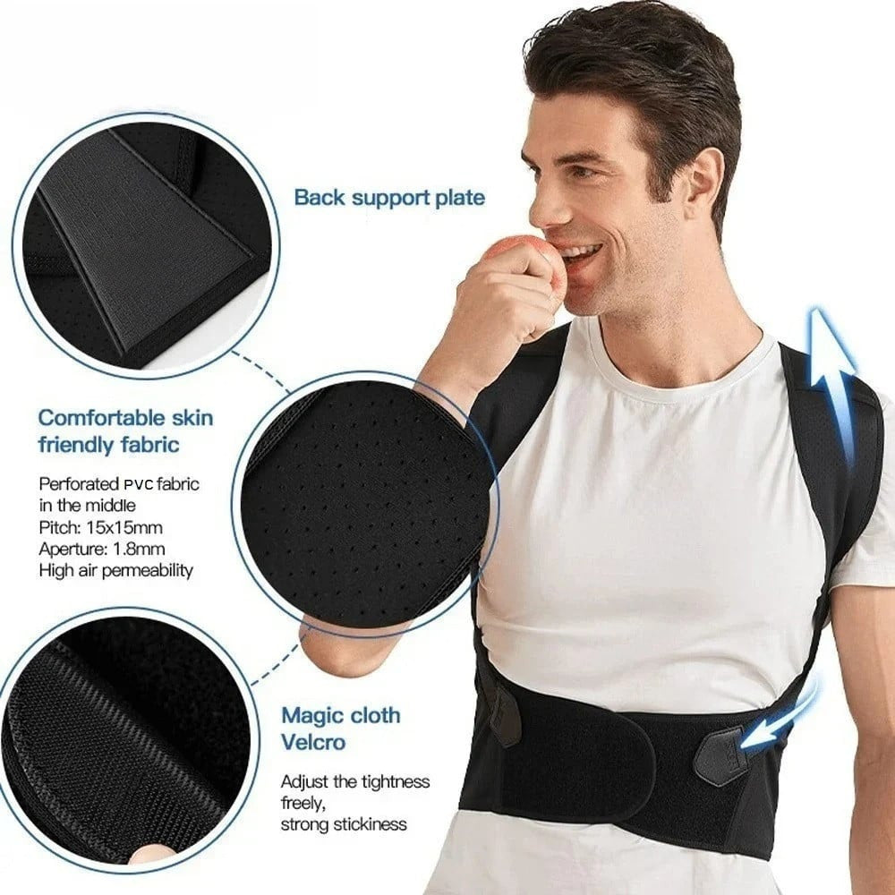 Adjustable Back Posture Unisex Belt