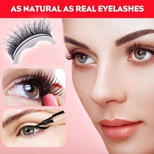 ??Reusable Self-Adhesive Eyelashes???