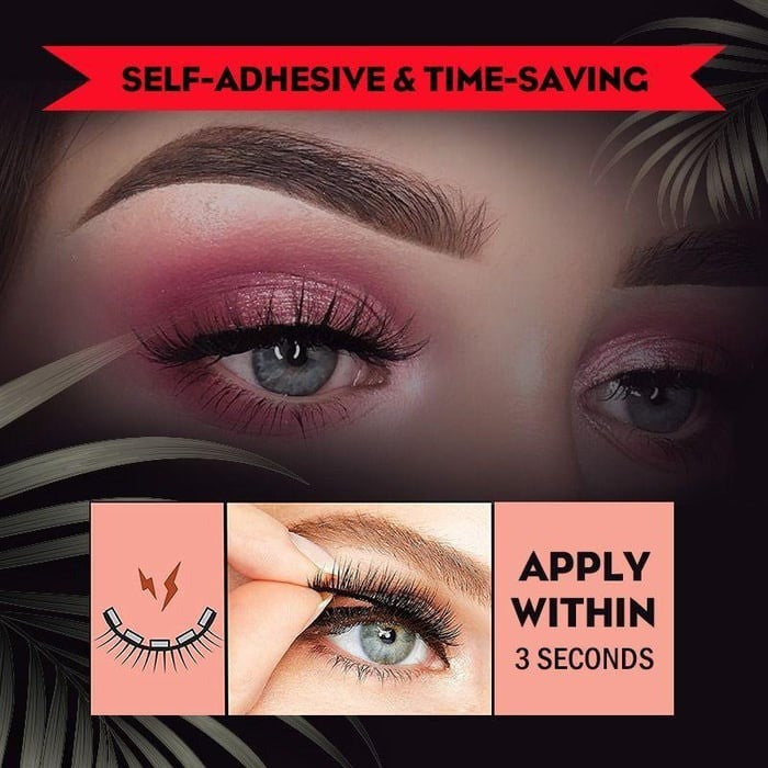 ??Reusable Self-Adhesive Eyelashes???