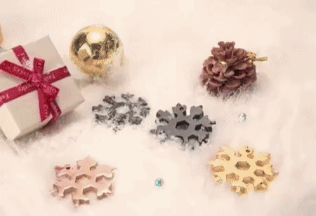 Snowflake - MultiTool 18-in-1 Stainless Steel Portable for Outdoor Adventure??