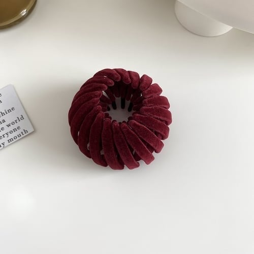Lazy Bird's Nest Plate Hairpin