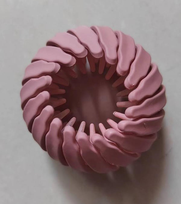Lazy Bird's Nest Plate Hairpin
