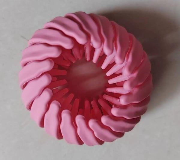 Lazy Bird's Nest Plate Hairpin