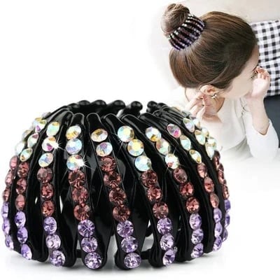 Lazy Bird's Nest Plate Hairpin