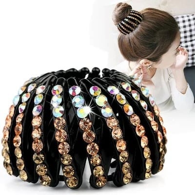 Lazy Bird's Nest Plate Hairpin