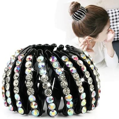 Lazy Bird's Nest Plate Hairpin