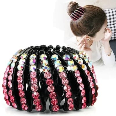 Lazy Bird's Nest Plate Hairpin